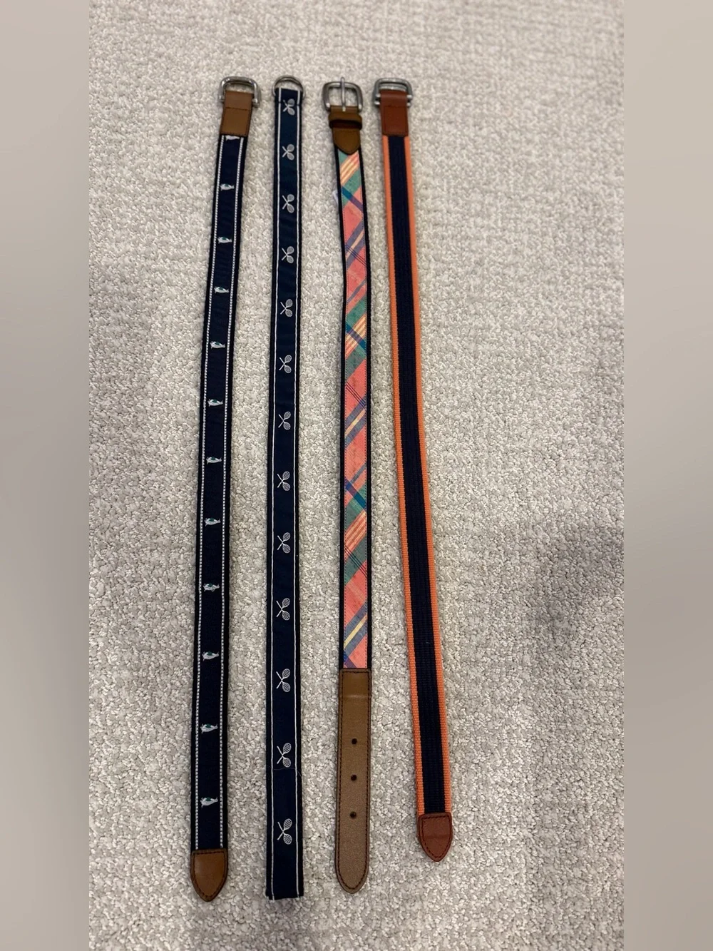 Boys Janie & Jack Belts - 4 Belts